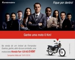 Vendeu Ganhou! Moto 0km