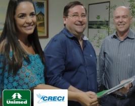 Creci-PB renova convnio com a Unimed-JP