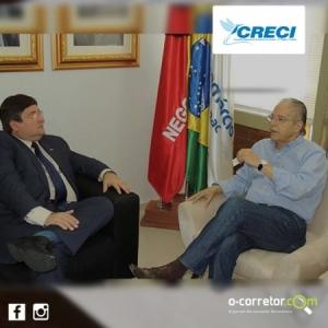 Marconi Medeiros, considera a categoria dos corretores de imóveis uma das mais importantes do estado